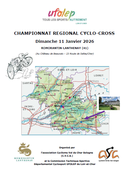 Régional CX le 11/01/2026 à Romorantin Lanthenay