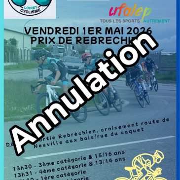 01/05/2026 – Annulation du Prix de REBRECHIEN