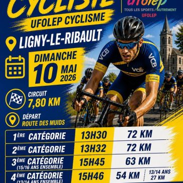 10/05/2026 – Trophée Départemental à LIGNY LE RIBAULT