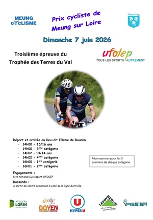 07/06/2026 – Prix de MEUNG La BONNERIE – 3ème épreuve du Trophée des Terres du Val de Loire
