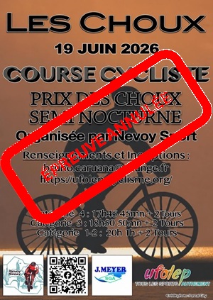 19/06/2026 – ANNULATION de la Semi nocturne des CHOUX