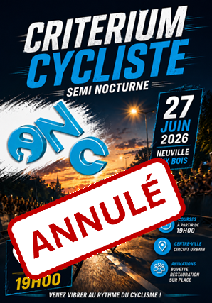 27/06/2026 – ANNULATION de la Semi nocturne de NEUVILLE AUX BOIS