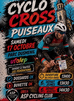 17/10/2026 – Cyclocross de PUISEAUX